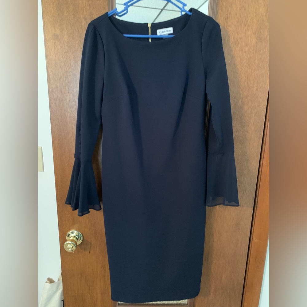 Navy blue Calvin Klein dress
